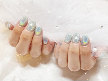 ネイルアンドまつげエクステ専門店 ナチュラル/ミラーネイル60分