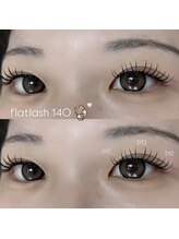 マークバイセブンルックス 大宮東口店(mark by 7LOOKS)/フラットラッシュ140本☆