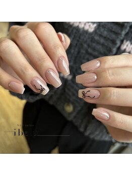 イベル 神戸三宮店(ibelu)/リボンネイル