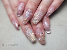 エシェール(H'eshare)/クリスマスネイル、ピクシー