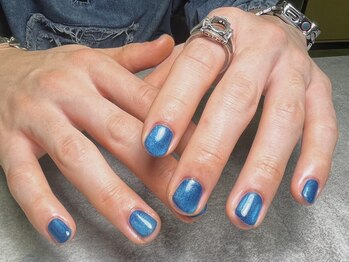 オムネイル 渋谷(HOMME NAIL)/マグネットネイル ¥6.600