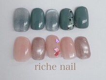 リッシュネイル 新百合ヶ丘店(riche nail)/シンプルアートコース