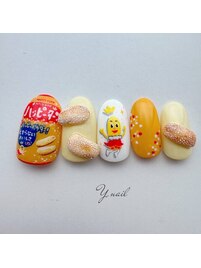 ハッピーターンネイル