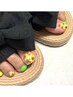 Foot 120分持ち込みデザイン【直接割9900円】<6週間以内オフ無料>ストーン込