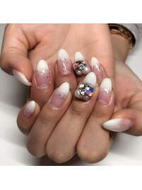 白グラデーション