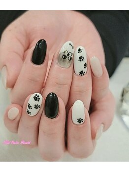 猫ネイル