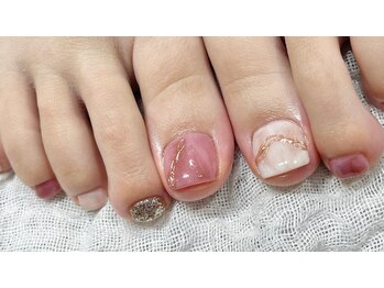 ネイル シスター(nail sister)/天然石風ネイル