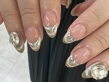 エンネイル 池袋店(en nail)/マグネットフレンチネイル