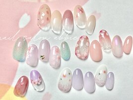 春さくらネイル￥8250～