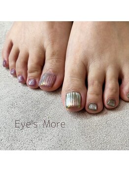 アイズモア 京王八王子店(Eye's More～eyelash＆nail～)/FOOT/バカラデザイン×チグハグ
