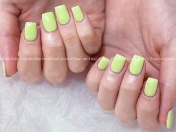 ダイアモンドネイルスタジオ 新宿店(Diamond Nail Studio)/ワンカラー