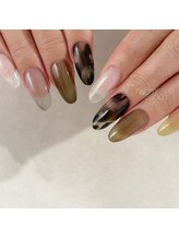 ノエム ネイルサロン(NOEM)/ヒョウ柄デザイン
