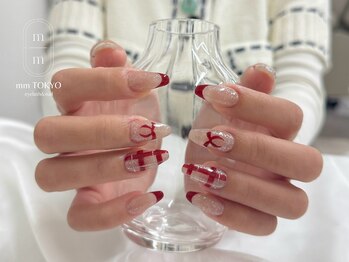 クリスマスネイル/フレンチ