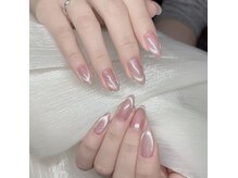 ルビーネイル93(RuByNail93)の雰囲気(チップ長さだしマグネット)