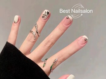Best Nail 銀座店【ワンホンネイル・スカルプ・パラジェル・上品ジェルネイル】/ガーリーネイル