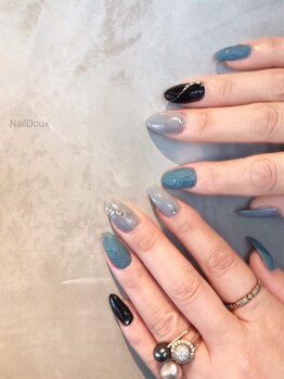 ネイル ドゥ 岡山駅前店(Nail Doux)/☆レリーフ調アート☆