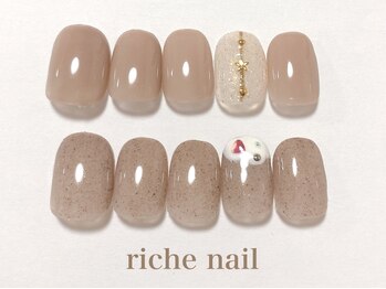 リッシュネイル 新百合ヶ丘店(riche nail)/シンプルアートコース