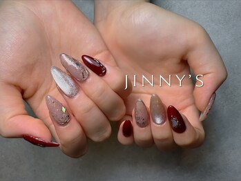ジニーズ(JINNY'S)/【ハンド】季節限定♪冬ネイル