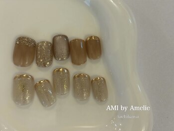 アミ バイ アメリ(AMI by Amelie)/ニュアンスネイルデザイン：ruka