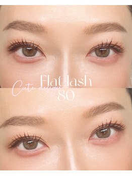 クレヴィア(CREBIA)/フラットラッシュ80本☆