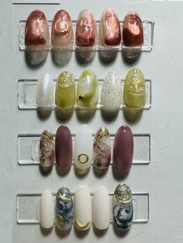 ルミエールサント(lumiere sainte)の写真/定額★￥6000/￥6500/￥7000/￥7500メニュー種類豊富にご用意！季節感や流行を取り入れたい方におすすめ☆