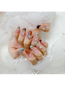 手描きアートが得意なサロン