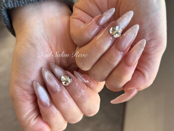 レーヴ(Reve)/マグネット×フラッシュネイル