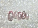 4月定額/ガーリーネイル