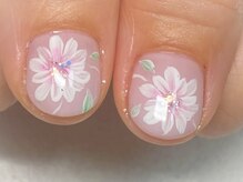お花ネイル