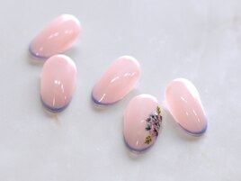 梅雨☆シンプル☆あじさい押し花