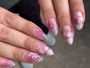 エアブラシxお花アート