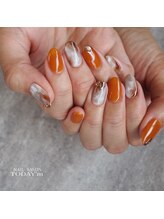 トゥデイム(TODAY'm)/秋ネイル