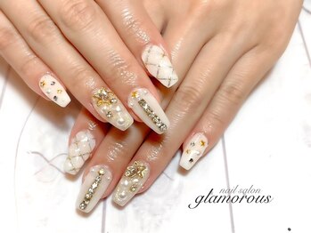 ネイルグラマラス 西新井店/《パラジェル》持ち込みネイル