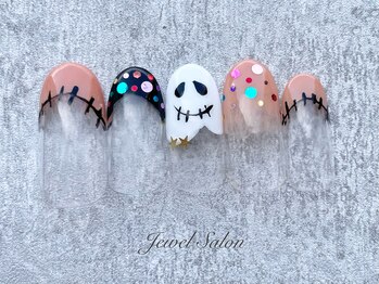 ジュエルサロン(JEWEL SALON)/ハロウィンネイル☆　￥9,900