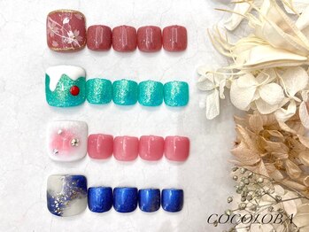 ココロバ ネイルアンドビューティーサロン(COCOLOBA)/フットネイル/桜