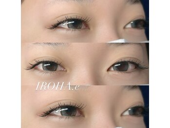 イロハドットイー(IROHA.e)/フラットラッシュシングル100本