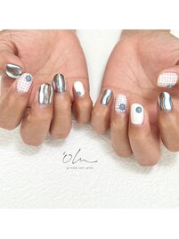 個性派ネイル/ターコイズ