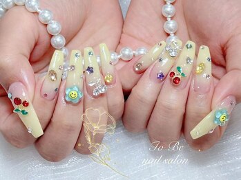 ネイルサロン トゥービー 御徒町上野(To Be)の写真/【初回オフ無料☆ワンホンネイルつけ放題:コース¥9980】人一倍華やかな指先へ♪大人気マグネットもご用意♪