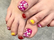 ジュノネイル(juno nail)の雰囲気（持ち込み画像フット）