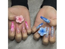 IROHANAIL　四条麩屋町店の雰囲気（ロングスカルプもお任せ下さい♪パーツも沢山ご用意してます◎）