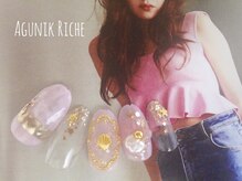 アグニークリッシェ(Agunik Riche)/【ピンクネイル】
