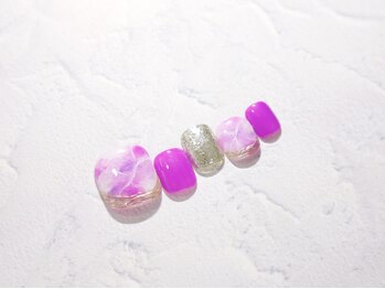 フォルチェ ゆめタウン東広島店(Folche)/大理石ネイル