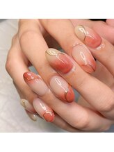 シュシュ(Chou chou)/もやっと綺麗目ニュアンスネイル