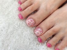 サロン ド リリー(salon de Lily)/《パラジェル》ツイードネイル