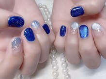 キラキラネイル 川口 南鳩ヶ谷店/マグネットデザイン/ミラー