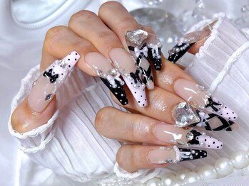 プティネイル(Puty Nail)/ドットフレンチネイル スカルプ