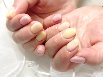 春マーブル/定額ネイル