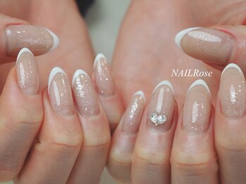 ネイルローズ(NAIL Rose)の写真/歴25年の経験が叶える、完成度の高い仕上がりに♪エアブラシや長さ出しなど、高度な技術にも対応＊