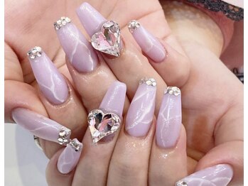 大理石ネイル 春ネイル ピンク Pg ネイルサロン ネイルズゴーゴー 渋谷店 Nailsgogo のフォトギャラリー ホットペッパービューティー