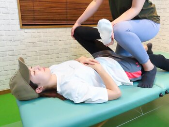 ワイズ パーソナル アンド ヘルス 目黒店(Y's Personal&Health)/お尻のストレッチの様子★